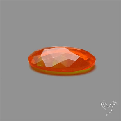 Faceted Mexican Fire Opal
