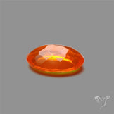 Faceted Mexican Fire Opal