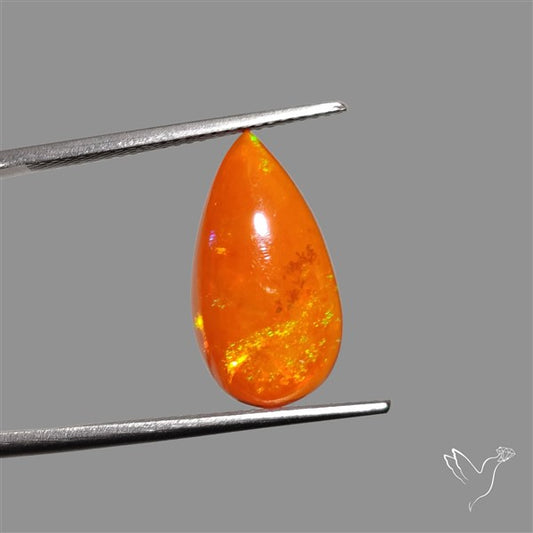 Mexican Fire Opal Cabochon