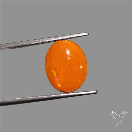 Mexican Fire Opal Cabochon