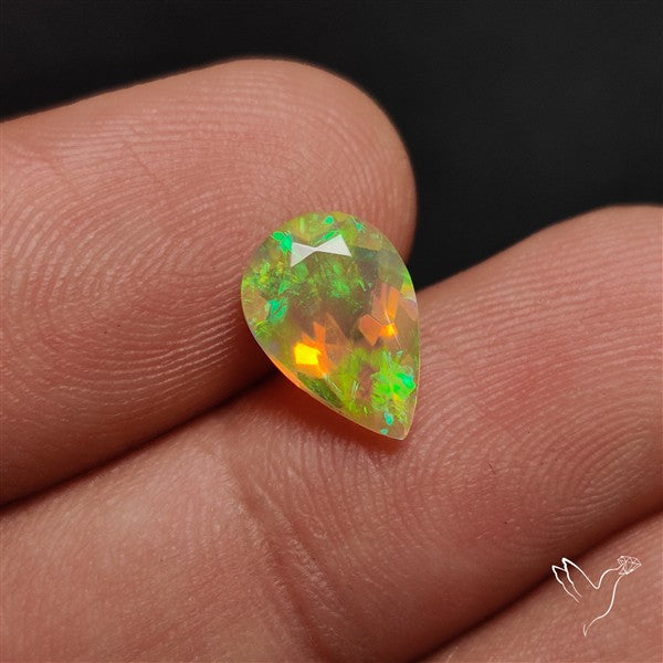 AAA Faceted Ethiopian Welo Opal