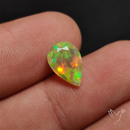 AAA Faceted Ethiopian Welo Opal