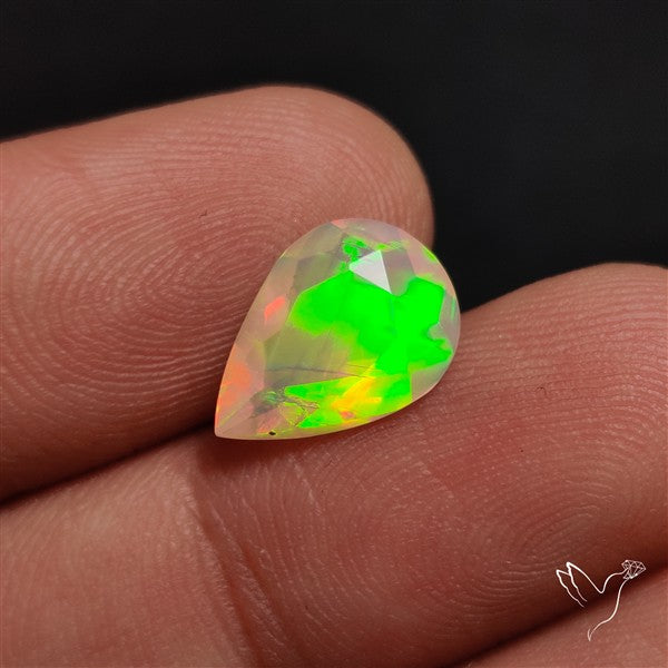 AAA Faceted Ethiopian Welo Opal