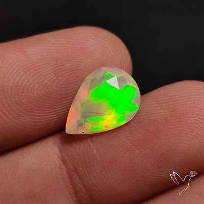 AAA Faceted Ethiopian Welo Opal