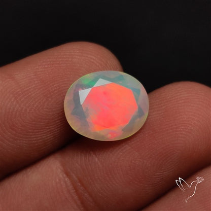 AAA Faceted Ethiopian Welo Opal