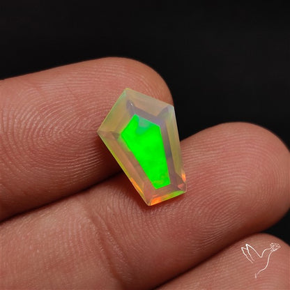 AAA Faceted Ethiopian Welo Opal