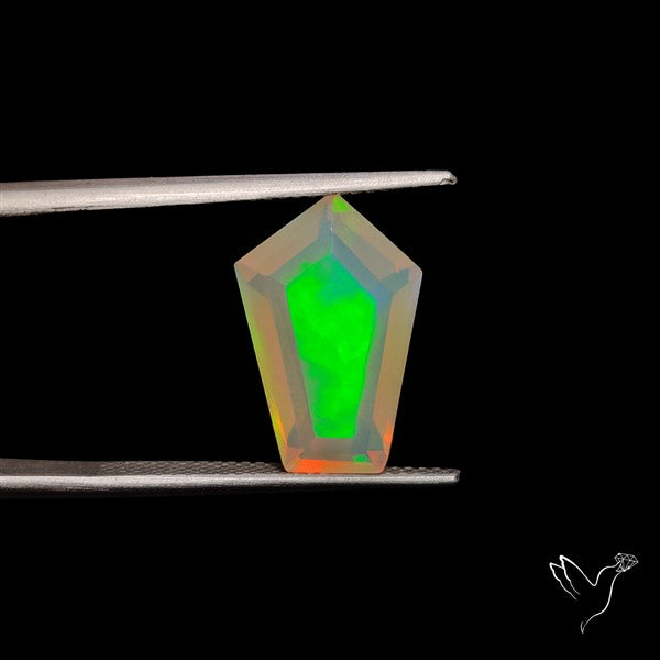 AAA Faceted Ethiopian Welo Opal