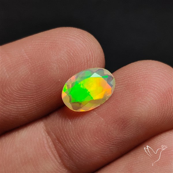 AAA Faceted Ethiopian Welo Opal