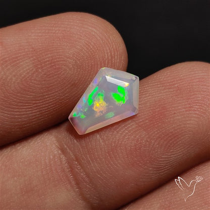 AAA Faceted Ethiopian Welo Opal