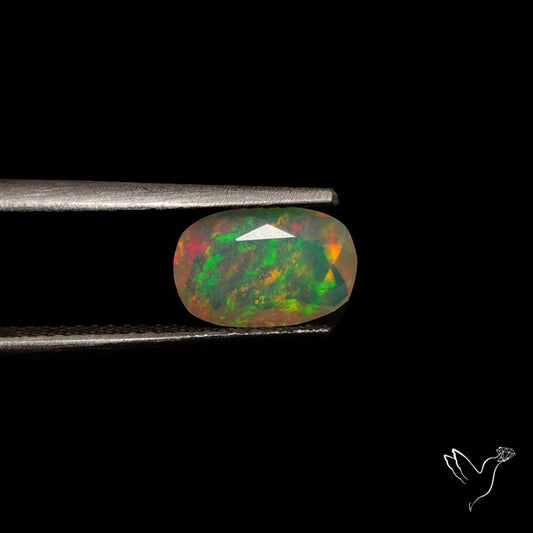 AAA Faceted Ethiopian Welo Opal