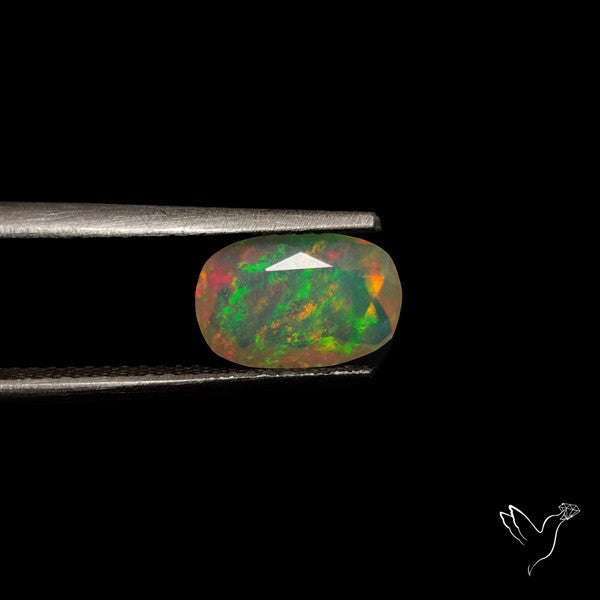 AAA Faceted Ethiopian Welo Opal