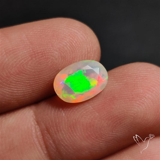 AAA Faceted Ethiopian Welo Opal