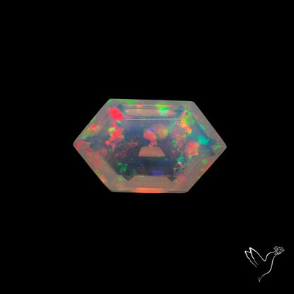 AAA Faceted Ethiopian Welo Opal