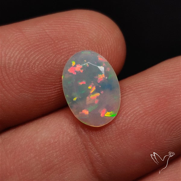 AAA Faceted Ethiopian Welo Opal