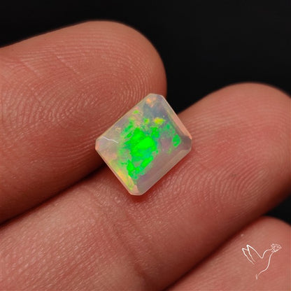 AAA Faceted Ethiopian Welo Opal