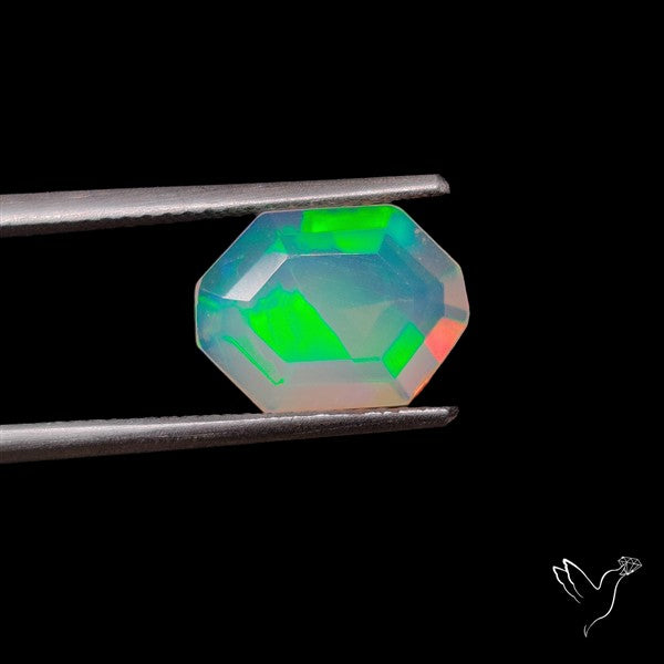 AAA Faceted Ethiopian Welo Opal