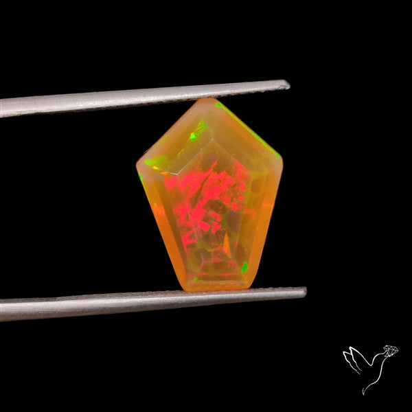 AAA Faceted Ethiopian Welo Opal