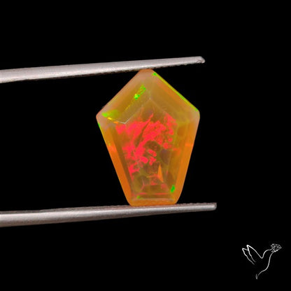 AAA Faceted Ethiopian Welo Opal