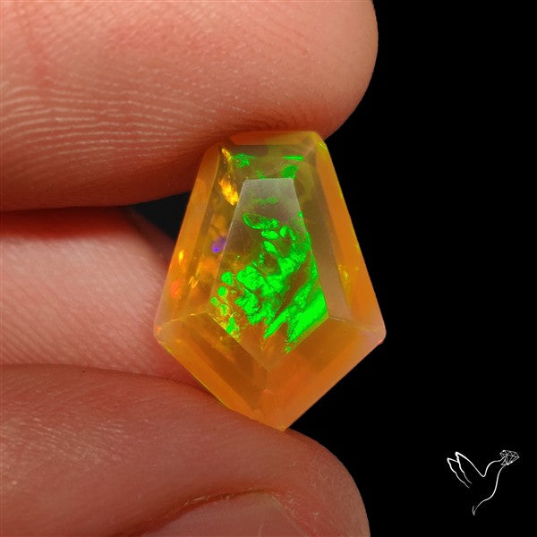 AAA Faceted Ethiopian Welo Opal