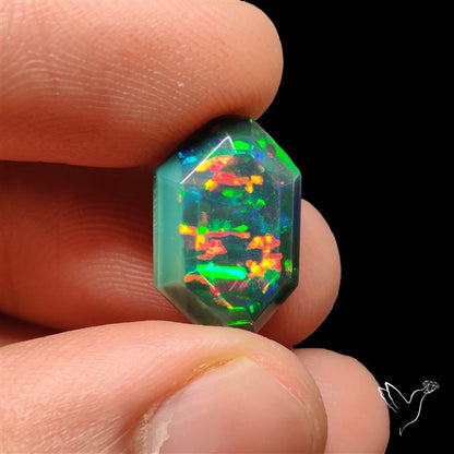 AAA Faceted Ethiopian Welo Opal