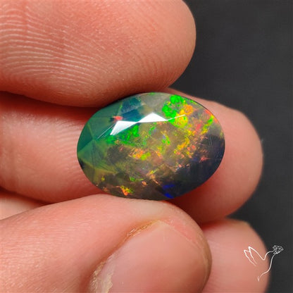 AAA Faceted Ethiopian Welo Opal