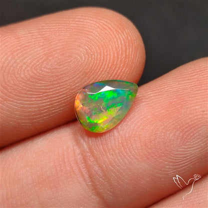 AAA Faceted Ethiopian Welo Opal