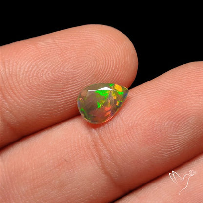 AAA Faceted Ethiopian Welo Opal