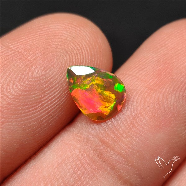 AAA Faceted Ethiopian Welo Opal