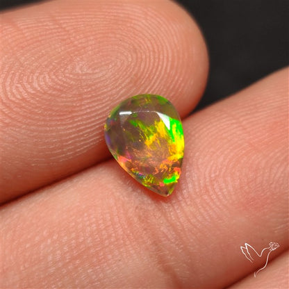 AAA Faceted Ethiopian Welo Opal