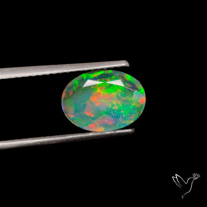 AAA Faceted Ethiopian Welo Opal