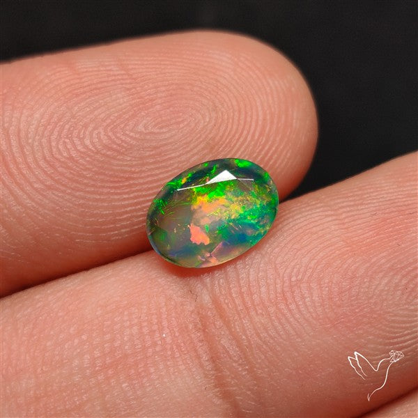 AAA Faceted Ethiopian Welo Opal