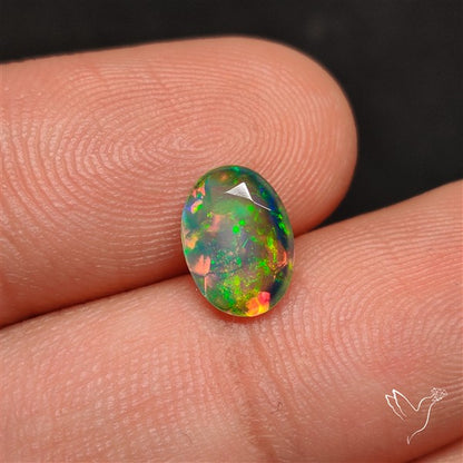 AAA Faceted Ethiopian Welo Opal