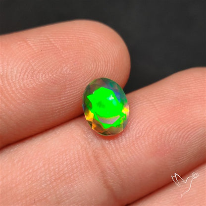 AAA Faceted Ethiopian Welo Opal