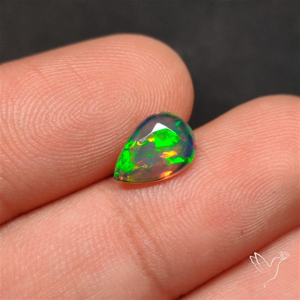 AAA Faceted Ethiopian Welo Opal