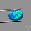 Faceted Paraiba Blue Ethiopian Opal Treated AAA