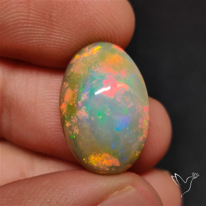 Natural Dark AAA Ethiopian Opal Cabochon