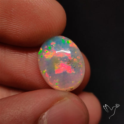 AAA Ethiopian Galaxy Opal Cabochon