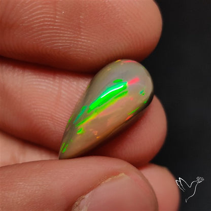 Natural Dark AAA Ethiopian Opal Cabochon