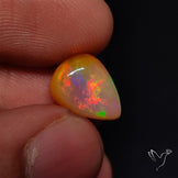 Natural Dark AAA Ethiopian Opal Cabochon