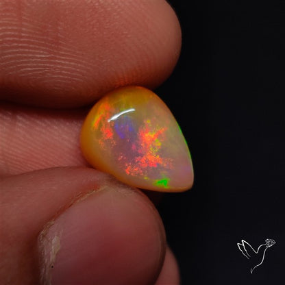 Natural Dark AAA Ethiopian Opal Cabochon
