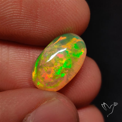 AAA Ethiopian Galaxy Opal Cabochon