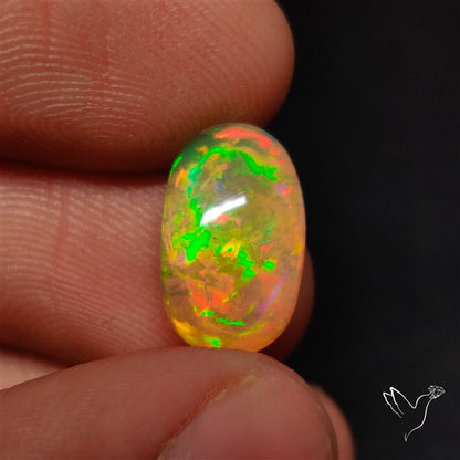 AAA Ethiopian Galaxy Opal Cabochon
