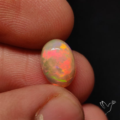 Natural Dark AAA Ethiopian Opal Cabochon