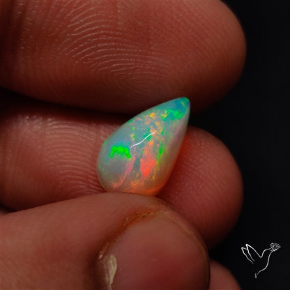 Natural Dark AAA Ethiopian Opal Cabochon