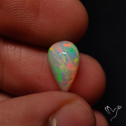 Natural Dark AAA Ethiopian Opal Cabochon