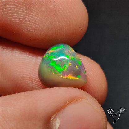 Natural Dark AAA Ethiopian Opal Cabochon