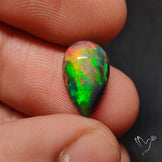 Natural Dark AAA Ethiopian Opal Cabochon