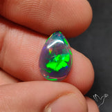 Natural Dark AAA Ethiopian Opal Cabochon