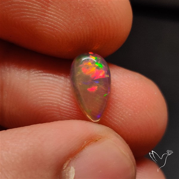 Natural Dark AAA Ethiopian Opal Cabochon