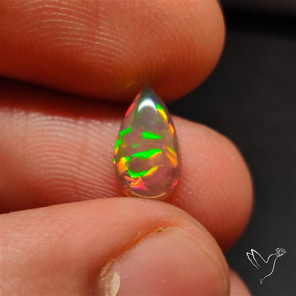 Natural Dark AAA Ethiopian Opal Cabochon
